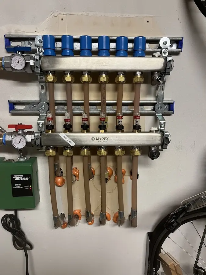 Plumber performing Leak Detection at a residential property in Shippensburg